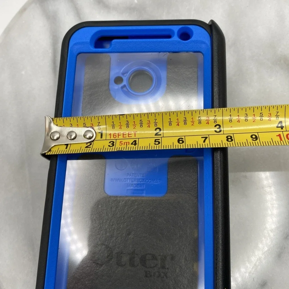 Otter Box Defender Series Rugged Protection HTC EVO 4G LTE Blue Black Clip
